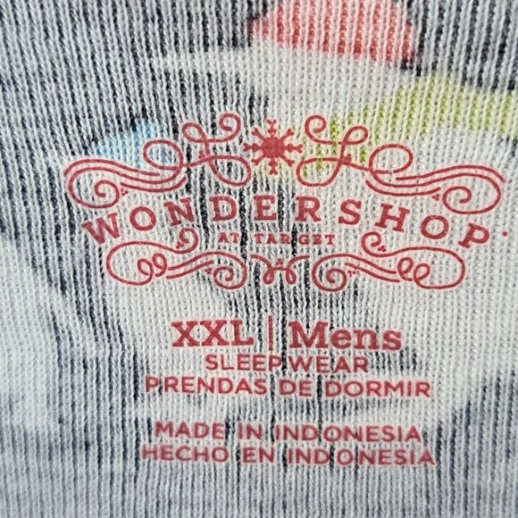 Target Wondershop Mens XXL  Multicolor Penguin Long Sleeve Pajama Set - Picture 2 of 7